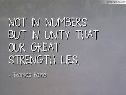 5 numbers don't lie famous quotes: Quotes About Strength In Numbers 39 Quotes
