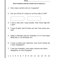 Addition worksheets for grade 1 pdf. First Grade Math Word Problems