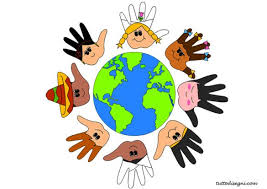 Cartello Bambini Intorno Al Mondo Bambini Disegni Bambini Giorno Della Terra