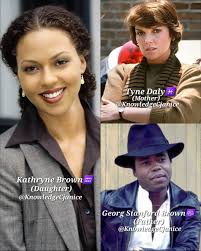 🎬Celebrity Children: Georg Stanford Brown and Tyne Daly Daughter Georg  Stanford Brown & Tyne Daly Children Together: Three Kathryne Dora Brown(born 