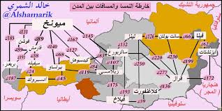 Travelzad زاد المسافر On Twitter خريطة النمسا السياحية عربي وأنجليزي مبينا فيها جميع المدن والقرى والمسافات بينهما Https T Co J1hfv1ydvr جولات معالم سياحة زاد المسافر النمسا اوروبا خرائط سفر Https T Co Ung1nla9fe