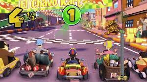El Chavo Kart Primera Carrera Youtube