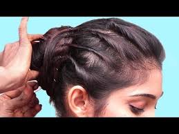 This fun spiral lace braid can make any boring pony tail come to life! Easy School Girl Hairstyle For Short Hair