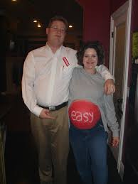 Nuur women's maternity swimsuit one piece full pregnancy swimwear bathing suit swimming costume 4.1 out of 5 stars 304 £15.99 £ 15. Pregnant Belly Easy Button Costume Not Painted On Belly Though Pregnant Couple Halloween Costumes Pregnant Halloween Costumes Pregnant Halloween