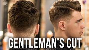 At a glance, a gentleman haircut is a shorter style that features a defined side part. Men S Haircut For 2016 Modern Gentleman S Haircut Style Youtube