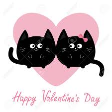 Love love the mustard with the purple. Black Round Cat Couple Family Icon Pink Heart Cute Funny Cartoon Character Happy Valentines Day Greeting Card Kitty Whisker Baby Pet Collection Background Isolated Flat Design Vector Royalty Free Cliparts Vectors And