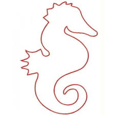 We offer hundreds of machine embroidery designs for any types professional or domestic machines. Outline Red Sea Horse Embroidery Designs Freebie