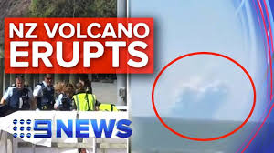 6,919 likes · 278 talking about this. Search And Rescue Underway As New Zealand Volcano Erupts Nine News Australia Youtube