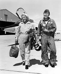 Glennis dickhouse was pilot chuck yeager's wife of 45 years. Love Of Flight Unites Cochran Yeager U S Air Force Article Display