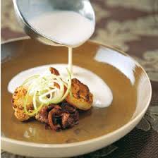 Cauliflowed Caramelized Onion And Apple Soup From The Waldorf Astoria Cookbook By John Doherty With John Harrison Photo Food Curry Shrimp Cauliflower Soup