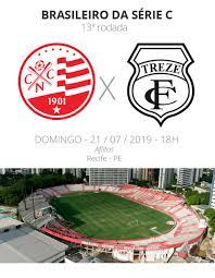 O confronto será transmitido ao vivo pelos canais sportv e. Nautico X Treze Tudo O Que Voce Precisa Saber Sobre Jogo Da Rodada 13 Brasileirao Serie C Ge