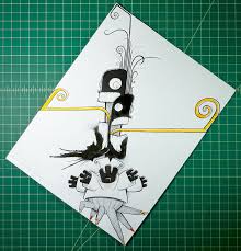Choose your favorite ink blot drawings from millions of available designs. I Create Monsters Out Of Random Ink Blots Bored Panda