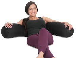 World's best microbead pillow ideal for dealing with body aches and gives you relief. Deluxecomfort Com Deluxe Comfort Microbead Body Pillow 47 X 7 Mooshi Squishy Soft Prenatal Pregnancy Pillow Full Body Side Sleeper Body Pillow Black