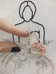 Free patterns for hand embroidery! Fibre Arts Ribbon Embroidery Hand Embroidery Designs Hand Embroidery