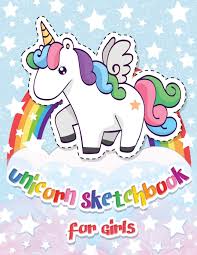 Illustration child artist drawing colorful. Unicorn Sketchbook For Girls Cute Unicorn Journal And Sketchbook For Kids White Paper 100 Pages With Lovely Unicorn Draw And Doodle Great For Gift C Valentine 9781679450860 Amazon Com Books