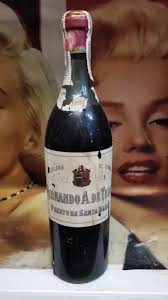 VINTAGE BOTELLA ANTIGUA Brandy Jerez Terry Vo Destileria Coñac Años 60  Corcho EUR 95,00