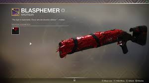 Destiny 2 Blasphemer - How To Get, God Rolls, Stats, Lore
