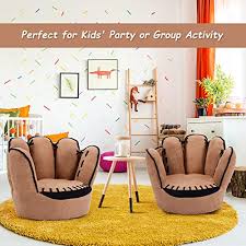 The perfect toddler chair offers plenty of benefits, including letting your kiddo snuggle up to read their favorite book. Costzon Children S Sofa Baseball Glove Chair For Kids Sturdy Wood Construction Toddler Armchair Living Room Seat Children Furniture Upholstered Tv Chair Brown Pricepulse