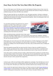 The amount that comparable houses have sold for recently in the same area; Easy Ways To Get The Very Best Offer On Property By Murkyorphan7597 Issuu