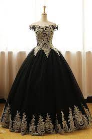 Whether it's for your sweet 16 or your upcoming wedding, we offer a large selection of ball gowns in many different styles, colors. Gold And Black Quinceanera Dresses Off 64 Medpharmres Com