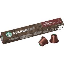 Free shipping on orders over $35. Starbucks Italian Style Roast By Nespresso Dark Roast Coffee Capsules 10 Pcs Coffee Capsules Alzashop Com