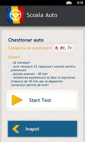 Acest tip de chestionare (13 din 15) este de asemenea necesar pentru cei care vor sa scurteze o perioada de suspendare a permisului de. Download Chestionare Auto 2019 Categoria B