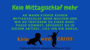9 monate kann zu früh sein, für einen reinen mittagschlaf. Ab Wann Keinen Mittagsschlaf Mehr Wann Hort Es Auf