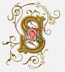 A long time ago, people used to put a lot of effort in writing. Letter Alphabet Fancy Text Flower Png Pngegg