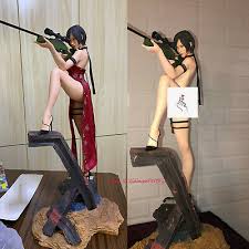 The 1/4 scale statue will stand over 19″ tall on a small themed base. Resident Evil Ada Wong Resin Figure Model Green Leaf Gls 006 Yy Studio In Stock 455 00 Picclick