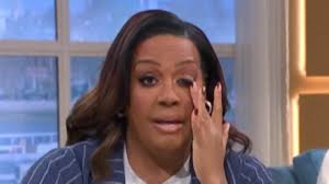 This Morning's Alison Hammond breaks down in tears live