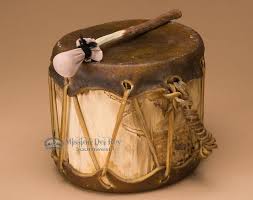 Native Aspen Log Sweat Lodge Drum 7x5 75 Native American Drums Drums Sweat Lodge