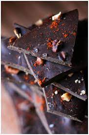 Spicy Chocolate Chili Pepper Bark Recipe Spicy Chocolate Chocolate Chili Chocolate Bark Recipe