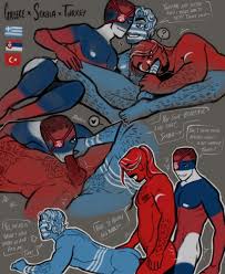 Rule 34 Dev - blowjob body_hair countryhumans gay gay_blowjob gay_orgy  gay_sex greece_(countryhumans) male_only male_penetrating orgy  serbia_(countryhumans) sketch stickman sucking_off sucking_penis threesome  turkey_(countryhumans)|8206740