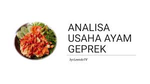 Scopri ricette, idee per la casa, consigli di stile e altre idee da provare. Analisa Usaha Ayam Geprek Modal Kecil Dan Populer Di Masyarakat 2020 2021 Youtube