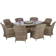 Thanks to the spacious top, this table is ideal for big families or people who do a lot of entertaining. Royalcraft Wentworth Rattan 8 Seat Imperial Chair Oval Dining Set Furniture Sofa Set Garden Furniture Sets Dining Table Chairs