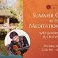 Summer Concert in the Meditation Garden with Jennifer Berezan