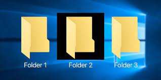 How To Fix Black Background Behind Folder Icons In Windows 10 Make Tech Easier Folder Icon Black Backgrounds Folders