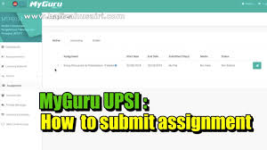 Myguru2.upsi has a high google pagerank and bad results in terms of yandex topical citation index. Myguru Upsi How To Submit Assignment Youtube