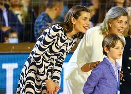 Charlotte casiraghi andrea casiraghi caroline von monaco princess caroline of monaco princess stephanie princess charlene grace kelly patricia about charlotte casiraghi charlotte casiraghi is currently fourth in line to the throne of monaco, as the second child of caroline princes. Caroline Of Monaco Charlotte Casiraghi And Her Son Raphael World Today News