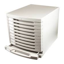 Cassetti impilabili / cassetti plastica impilabili ikea : Cassettiera Con 10 Cassetti Bassi In Plastica Wiler Dc10b