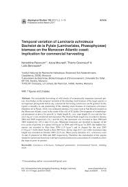 28 january 2017 (sweden) see more ». Temporal Variation Of Laminaria Ochroleuca Bachelot De La Pylaie Laminariales Phaeophyceae Biomass On The Moroccan Atlantic Coast Implication For Commercial Harvesting Algological Studies Volume 153 Schweizerbart Science Publishers