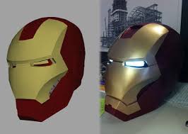 3d Printing An Ironman Helmet 3d Printed Mask Prints Iron Man Helmet