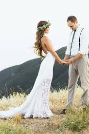 Bridal Gown Designers Bohemian Wedding Dress With Side Split Spaghetti Straps Boho Wedding G Summer Wedding Dress Beach Wedding Dress Boho Beach Bridal Dresses