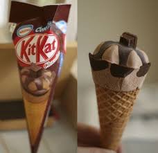 Kit Kat Ice Cream Cone Dessert Drinks Yummy Food Sweet Snacks
