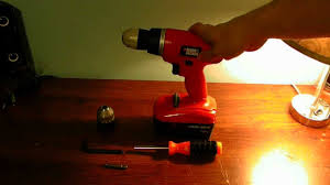 Black And Decker Firestorm Drill Manual How To Replace A Keyless Chuck On A Black Decker Drill Youtube