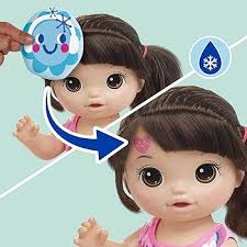 Baby Alive Better Now Bella Doll, 12-Inch Doctor Play Baby Doll, Toys for 3  Year Old Girls and Boys and Up, 9 Baby Alive Accessories, Dark Brown Hair,  Dolls