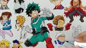 To me, drawing anime eyes is so fun, unique, and simple. Drawing My Hero Academia Characters Boku No Hero Academia åƒ•ã®ãƒ'ãƒ¼ãƒ­ãƒ¼ã‚¢ã‚«ãƒ‡ãƒŸã‚¢ Youtube