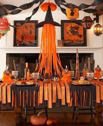 Crepe Paper Halloween Back To Basics Halloween Buffet Halloween Party Decor Birthday Halloween Party