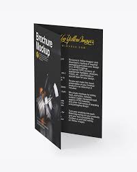 Download A5 Brochure Mockup In Stationery Mockups On Yellow Images Object Mockups PSD Mockup Templates