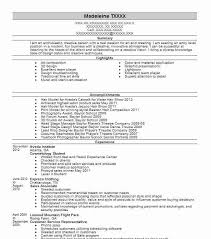 cosmetology student resume example